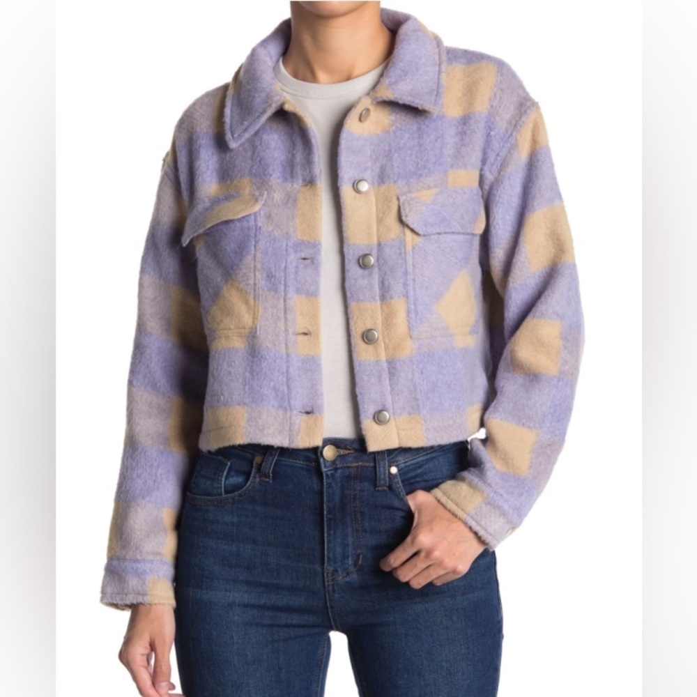 NWT Elodie Plaid Shacket​​​​​​
